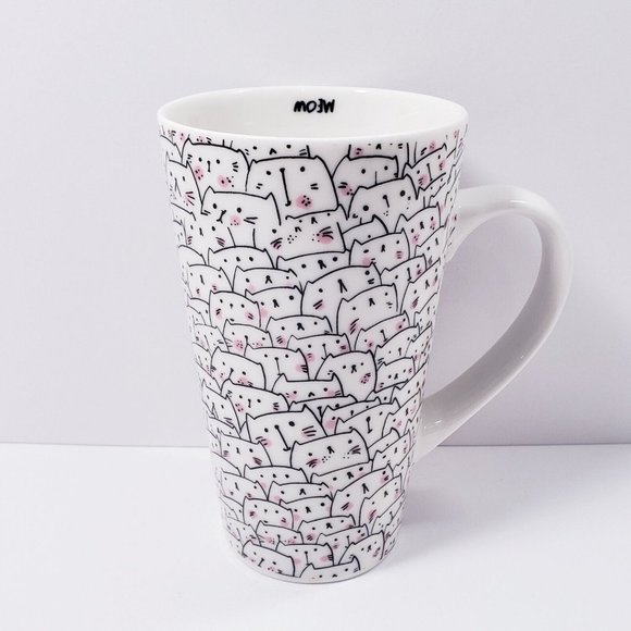 Winifred & Lily Dining Winifred Lily Meow Cat 6 Oz Stoneware Coffee